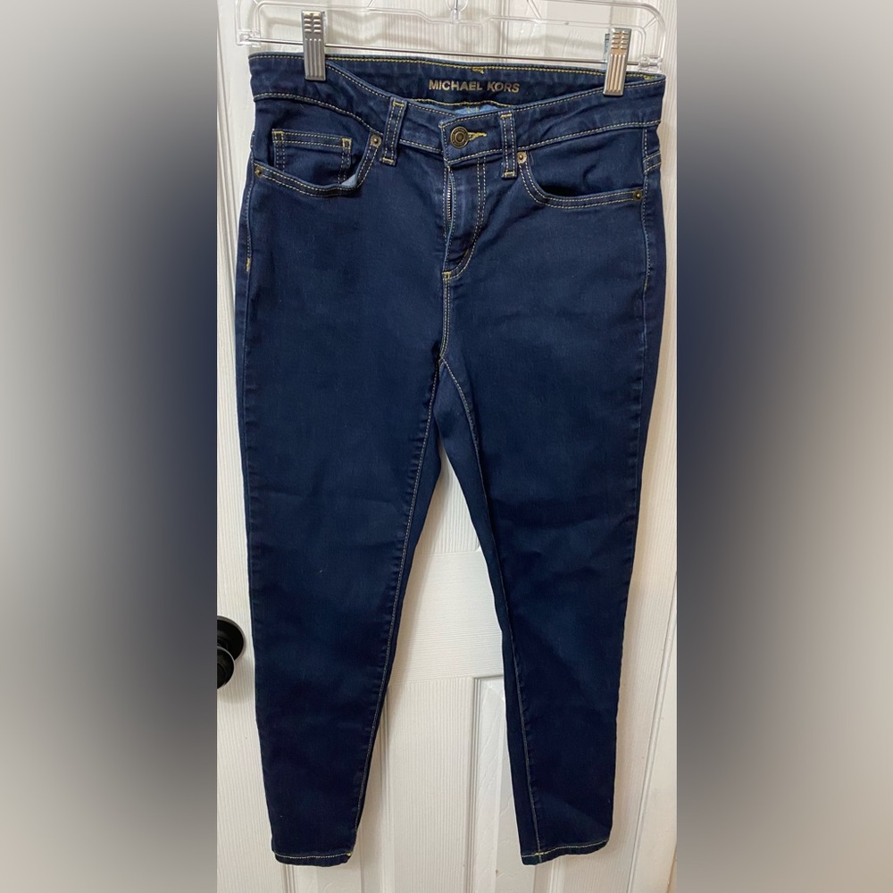 Michael Kors Izzy Crop Skinny Jeans, 4